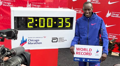 Marathon De Chicago 2023 Record Du Monde Pour Kelvin Kiptum