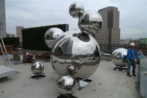 Stainless Steel Sphere Sculpture Stainless Steel Ball Sculpture Steel