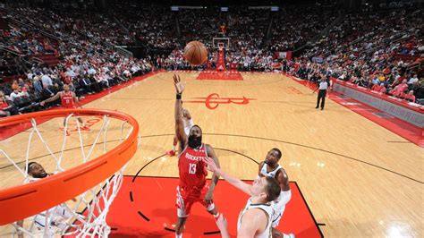 James Harden Throws Down Monster Dunk In Houston Rockets Win Over Denver Nuggets Nba News