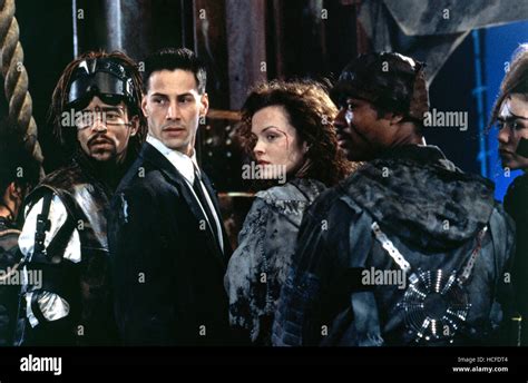 Johnny Mnemonic Ice T Keanu Reeves Dina Meyer 1995 C Tristar