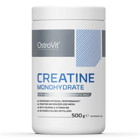 OstroVit Creatine Monohydrate 500g 100 Servings