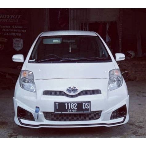 Jual Bodykit Yaris 2006 2008 UPGRADE TRD FULL BUMPER BODY KIT BIG SALE