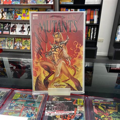 The New Mutants Variant Edition Di J Scott Campbell Firmata Anche Da