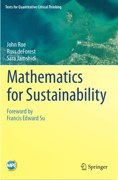 Welcome To Math For Sustainability Mathematics For Sustainability