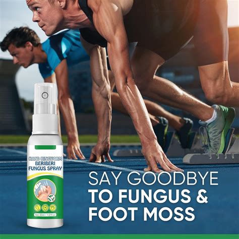 Natural Anti-Fungal Foot Spray for Athlete's Foot Treatment - Relieves