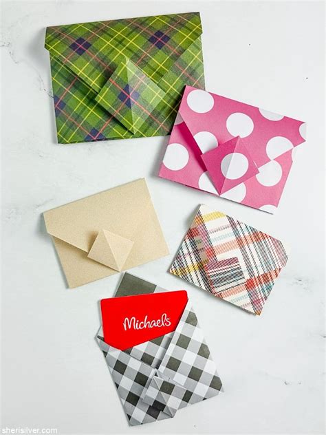 homemade paper envelopes | sheri silver