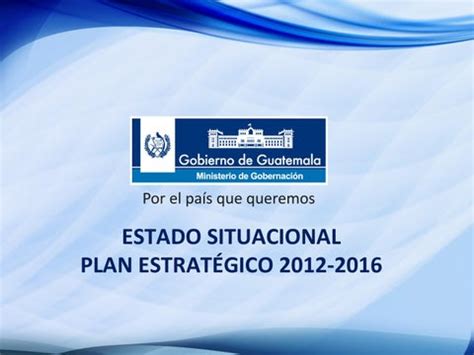 Estado Situacional Plan Estrat Gico En Enade By Ministerio