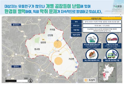 기획 포천시 국토부 공모 2024년 스마트도시 솔루션 확산사업 최종 선정