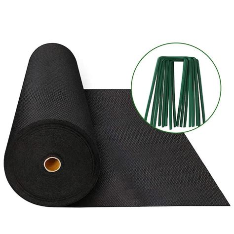 Agfabric Ft X Ft Oz Non Woven Weed Barrier Landscape Fabric