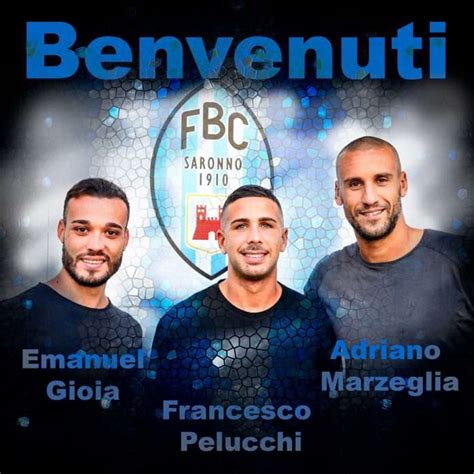 FBC Saronno Ufficiali Tre Volti Nuovi In Maglia Biancoceleste