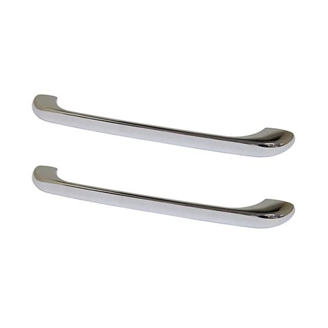 Goodhome Condio Chrome Effect Kitchen Cabinets Handle L225cm Pack Of 2 Diy At Bandq