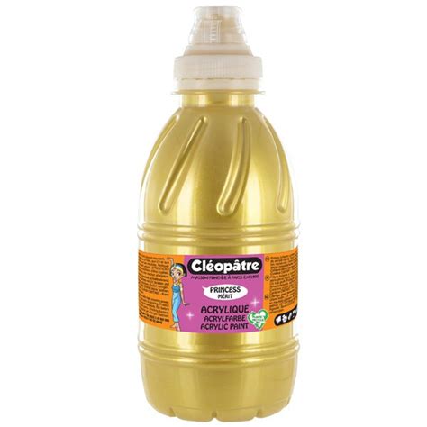 Cléopâtre peinture acrylique princess mérit blanche 500ml Surdiscount