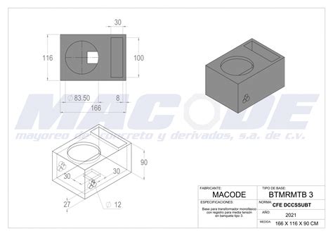 Bases Para Transformador Macode