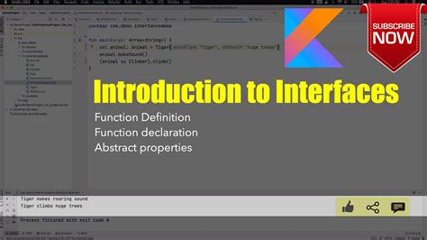 Introduction To Interfaces Kotlin Fundamentals Tutorial Part