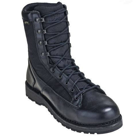 Danner Boots Mens 26221 Black Waterproof Stalwart 8 Inch Duty Boots