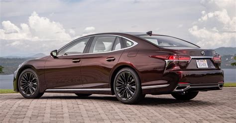 2020 Lexus LS 500 Inspiration Series debuts – Deep Garnet paint, black