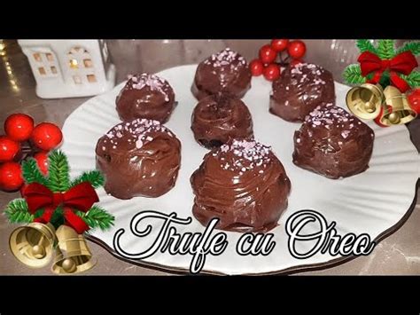 Trufe cu Biscuiti Oreo Reteta Super Simplă de Craciun YouTube