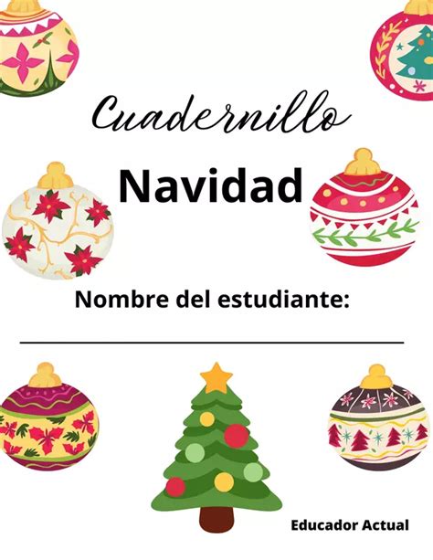 Cuadernillo De Navidad Profe Social