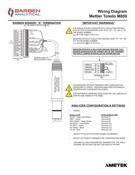 Mettler Toledo Load Cell Wiring Diagram