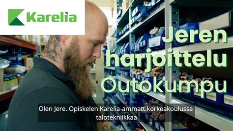 Talotekniikan Opiskelija Jere Harjoittelussa Ja Kes T Iss Outokummussa