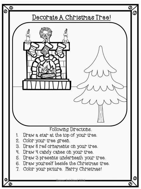 Second Grade Christmas Worksheets