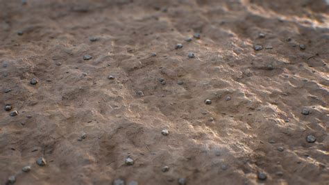 Artstation Natural Muddy Terrain Material Game Assets