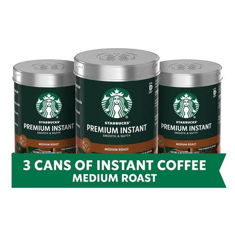 Amazon.com : Starbucks Premium Instant Coffee, Medium Roast, 100%