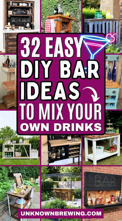 32 DIY Bar Ideas for Every Space and Style