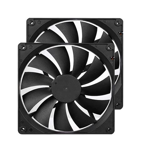 Pano-Mounts 140mm Black High Performance PC Fan Case Fan 3pin 4pin 12V ...