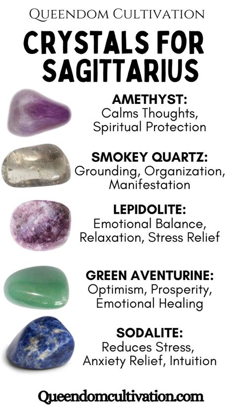 Crystals For Sagittarius Energy Stones Crystal Healing Crystals