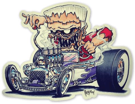 Pin On Dap Of Ratfink Cartoon Art 1