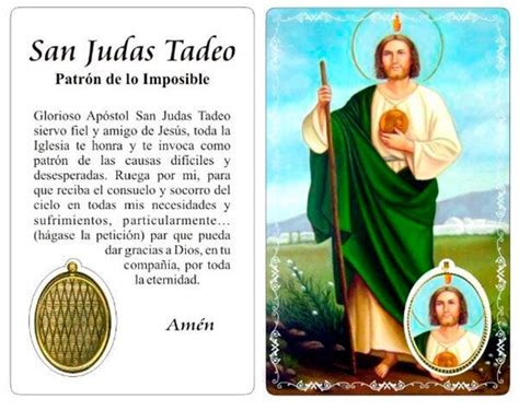 Oracion Para Dar Gracias A San Judas Tadeo Dejuve