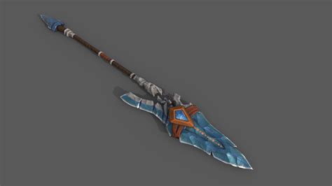 Frost Song Glaive 3D Model - TurboSquid 2018526