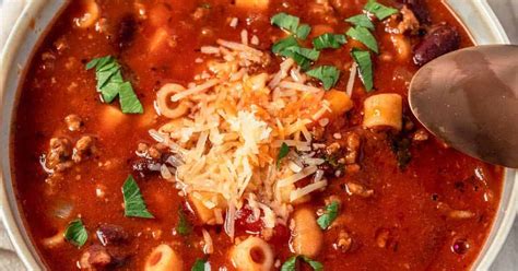 Pasta Fagioli Soup Better Than Olive Gardens Recipe Yummly