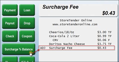 Adding Surcharges Knowledgebase Storetender Online