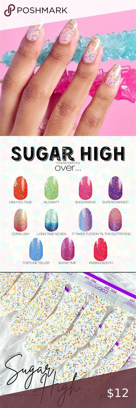 Color Street Sugar High Color Street Nails Color Street Nail Color