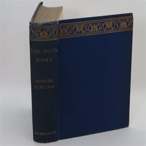 The Days Work Rudyard Kipling Frost Books And Artifacts Limited