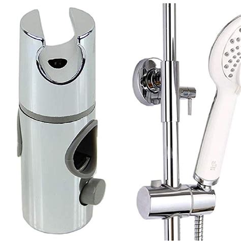 Bottone Universal Adjustable Hand Shower Rail Head Bracket Holder For