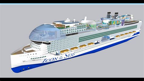 Icon Of The Seas 3d Terminado Youtube