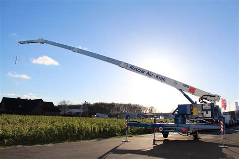 Klaas K23 33 TSR Aluminium Trailer Crane Kranlyft Group