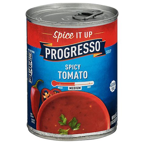 Progresso Medium Spicy Tomato Soup 18 5 Oz Ready To Serve Festival