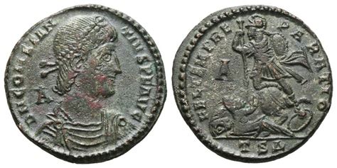 CONSTANTIUS II Ae Centenionalis 337 361 AD Thessalonica Mint