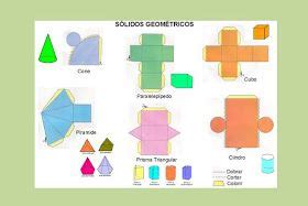 50 MOLDES DE SÓLIDOS GEOMÉTRICOS PARA IMPRIMIR RECORTAR E MONTAR