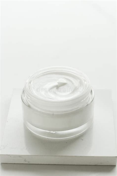 Luxury Face Cream Jar Moisturizing Cosmetics Stock Photo Image Of