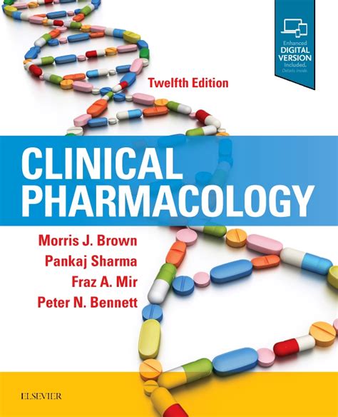 Clinical Pharmacology Edition Edited By Morris J Brown Ma Msc