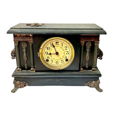 Vintage Mantel Clock Sessions Clock Company Usa C 1910 20 S