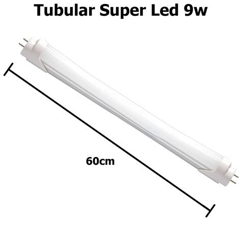 Lâmpada Led Tubular 60cm 9w Super Branco 6400k LCG ELETRO