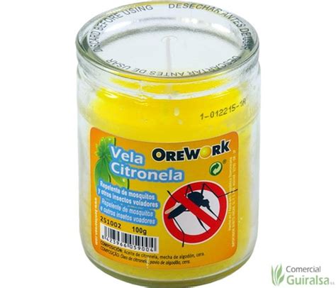 Vela Citronela Repelente De Mosquitos Orework