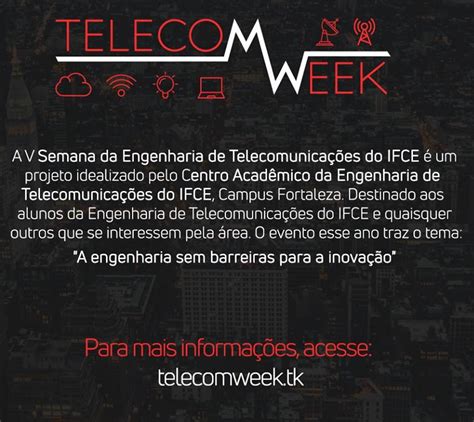 Alfanum Ricus Divulgando V Semana Da Engenharia De Telecomunica Es