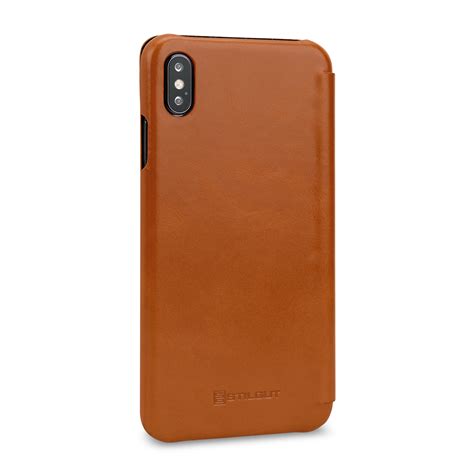 IPhone XS Max Case Book Type Aus Leder Online Kaufen StilGut